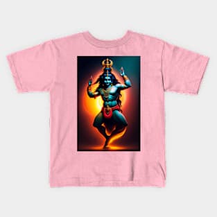 lord shiva dancing Kids T-Shirt